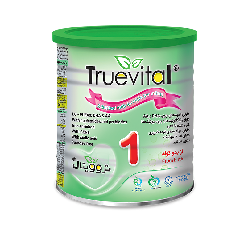 شیر خشک تروویتال 1 مناسب برای نوزادان از بدو تولد تا شش ماهگی