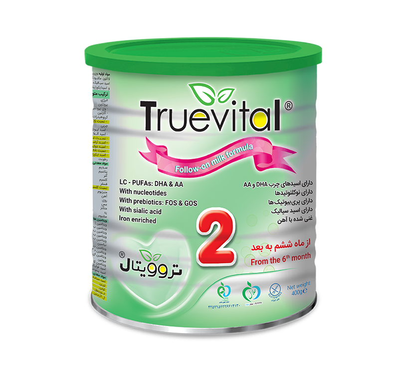 شیرخشک تروویتال 2 مناسب برای نوزادان 6 تا 12 ماهه